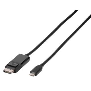 VIVANCO  Vivanco CC UC DP 15 1,5 m USB Typ-C DisplayPort Schwarz 