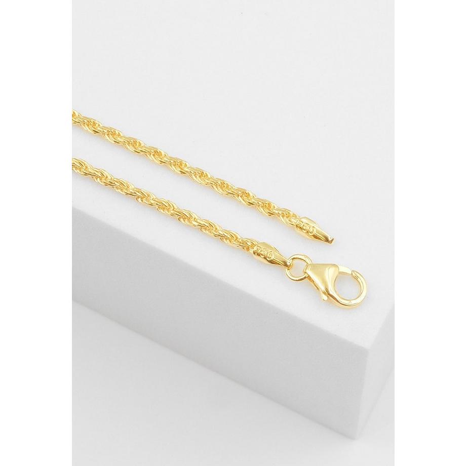 MUAU Schmuck  Collier Cordel Gelbgold 750, 1.8mm, 55cm 