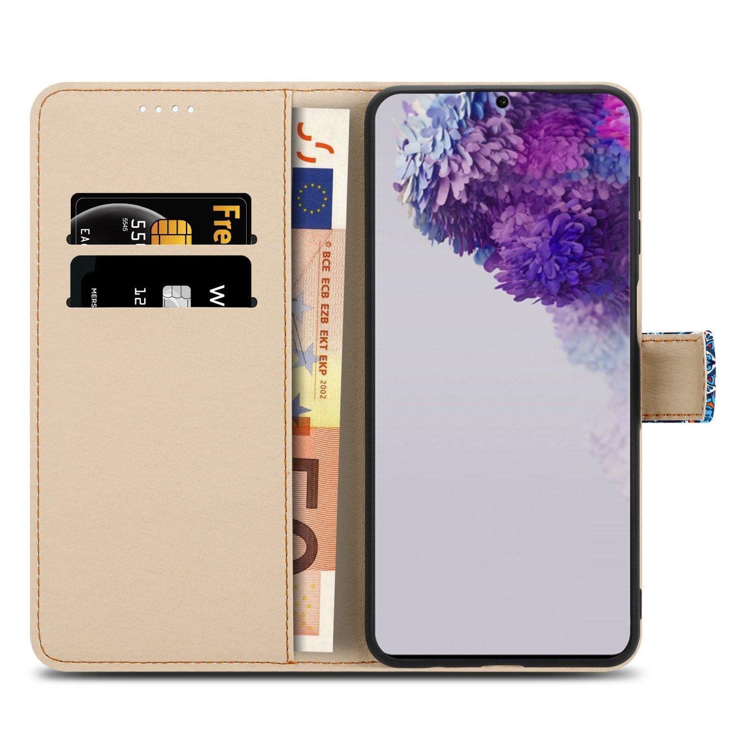 Cadorabo  Housse compatible avec Samsung Galaxy S20 ULTRA - Coque de protection avec fermeture magnétique, fonction de support et compartiment pour carte 