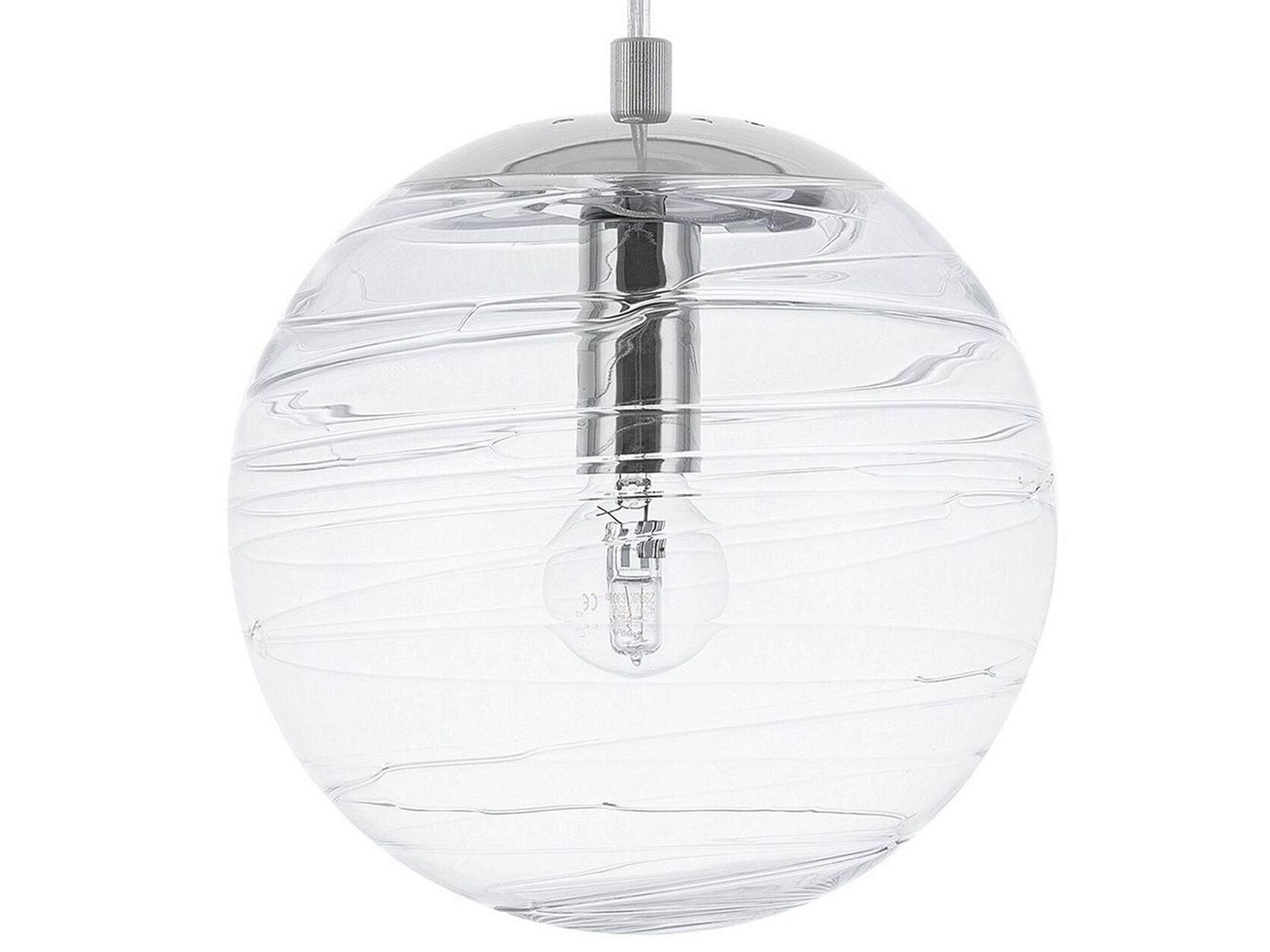 Beliani Lampe suspension en Verre Moderne MIRNA  