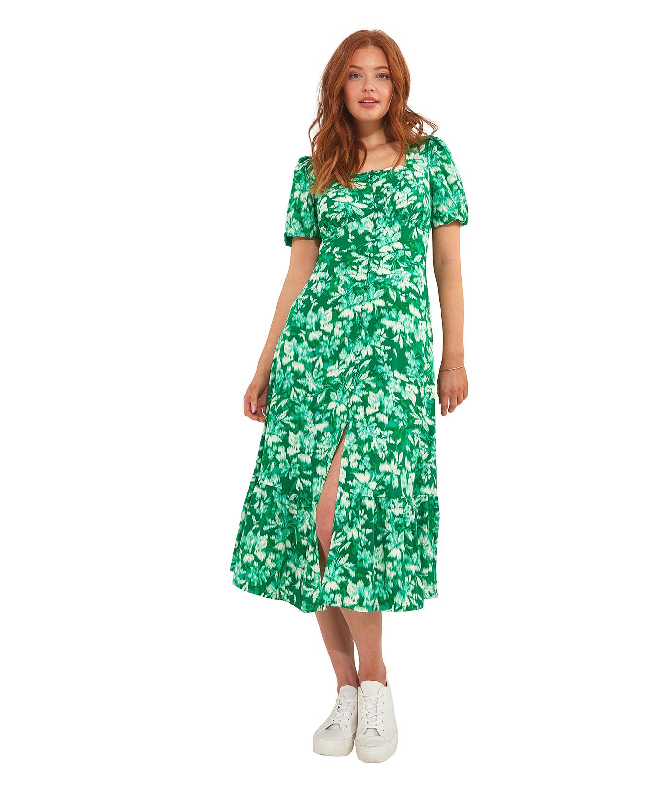 Joe Browns  Robe Midi Motif Floral Flou 