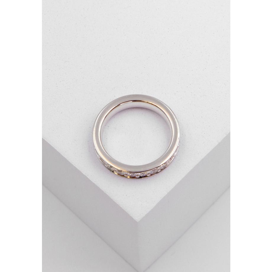 MUAU Schmuck  Bague Mémoire Diamant 1.50ct. or blanc 750 