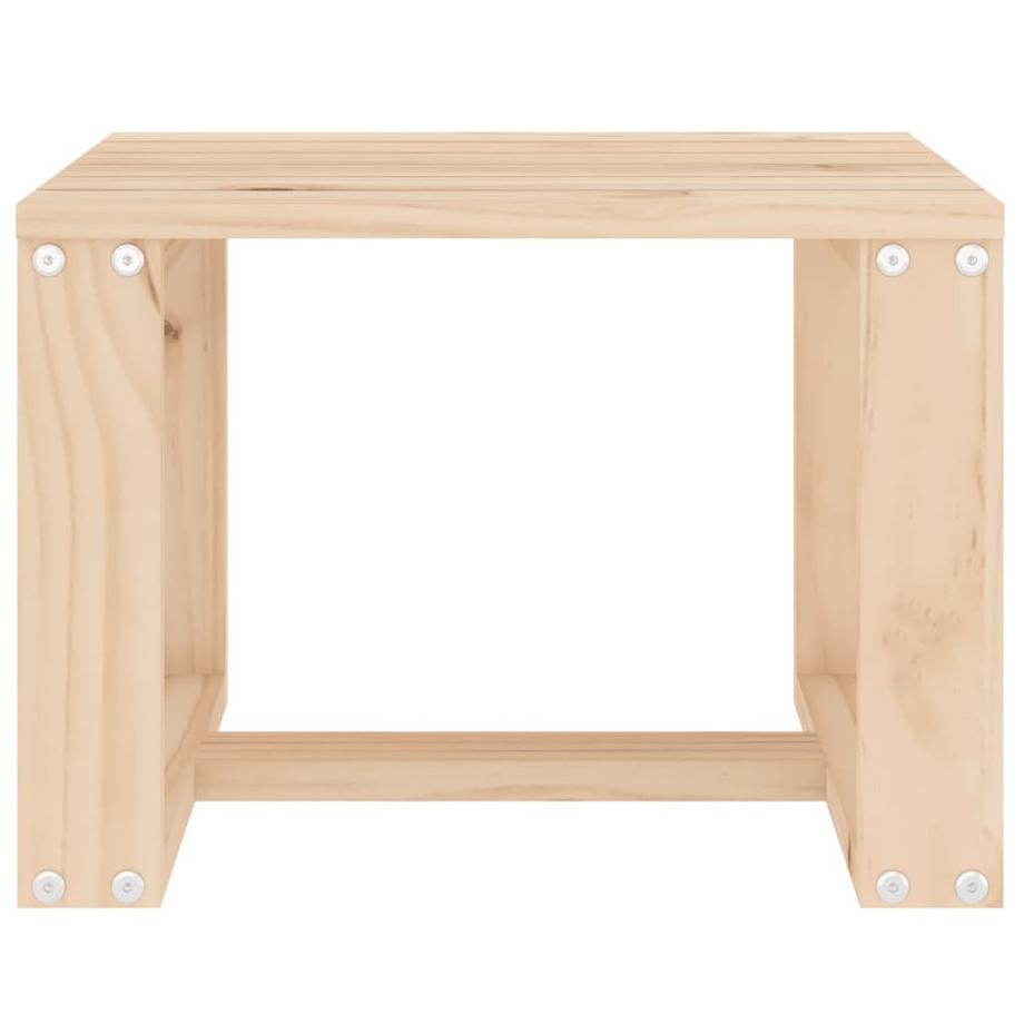 VidaXL Table d'appoint de jardin bois de pin  