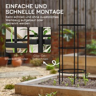 Outsunny Porte-plantes  