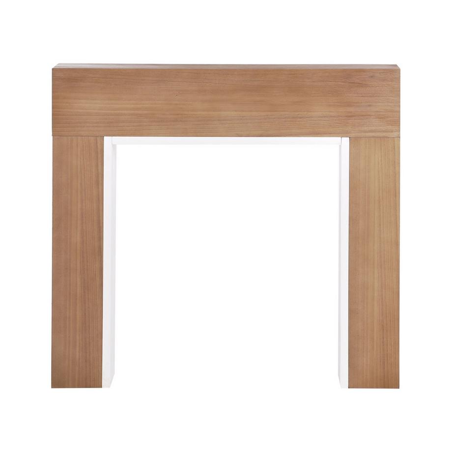 Beliani Kaminumrandung aus MDF-Platte Modern BOYANUP  