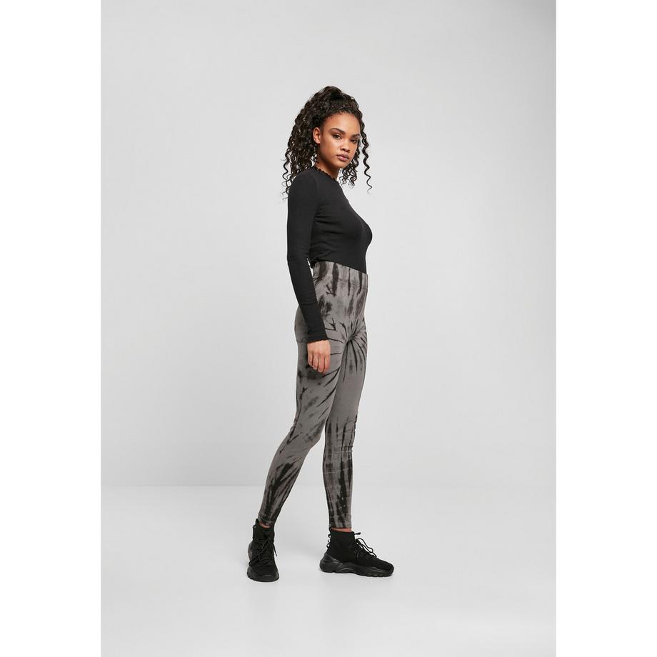 URBAN CLASSICS Baumwoll Tie Dye Leggings  