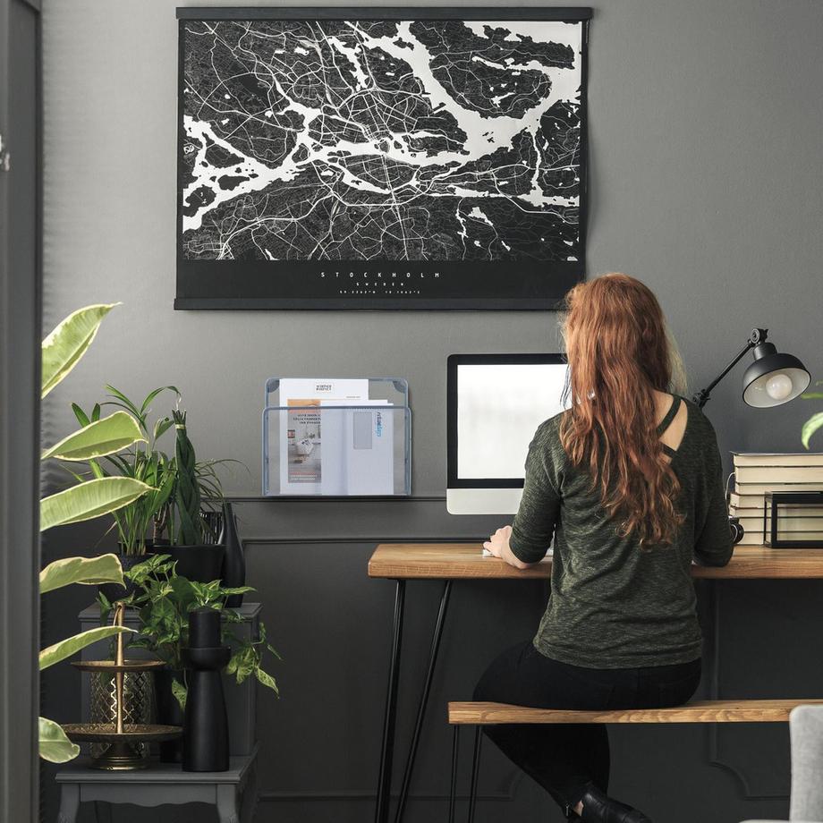 Northix Zeitschriftenhalter Wand  