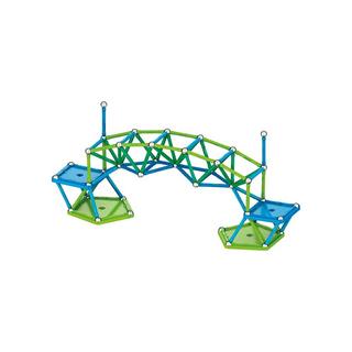 Geomag  274 Classic-93 Teile-Magnetisches Konstruktionsspielzeug für Kinder-Line-Lernspiel aus 100% Recyclingkunststoff 