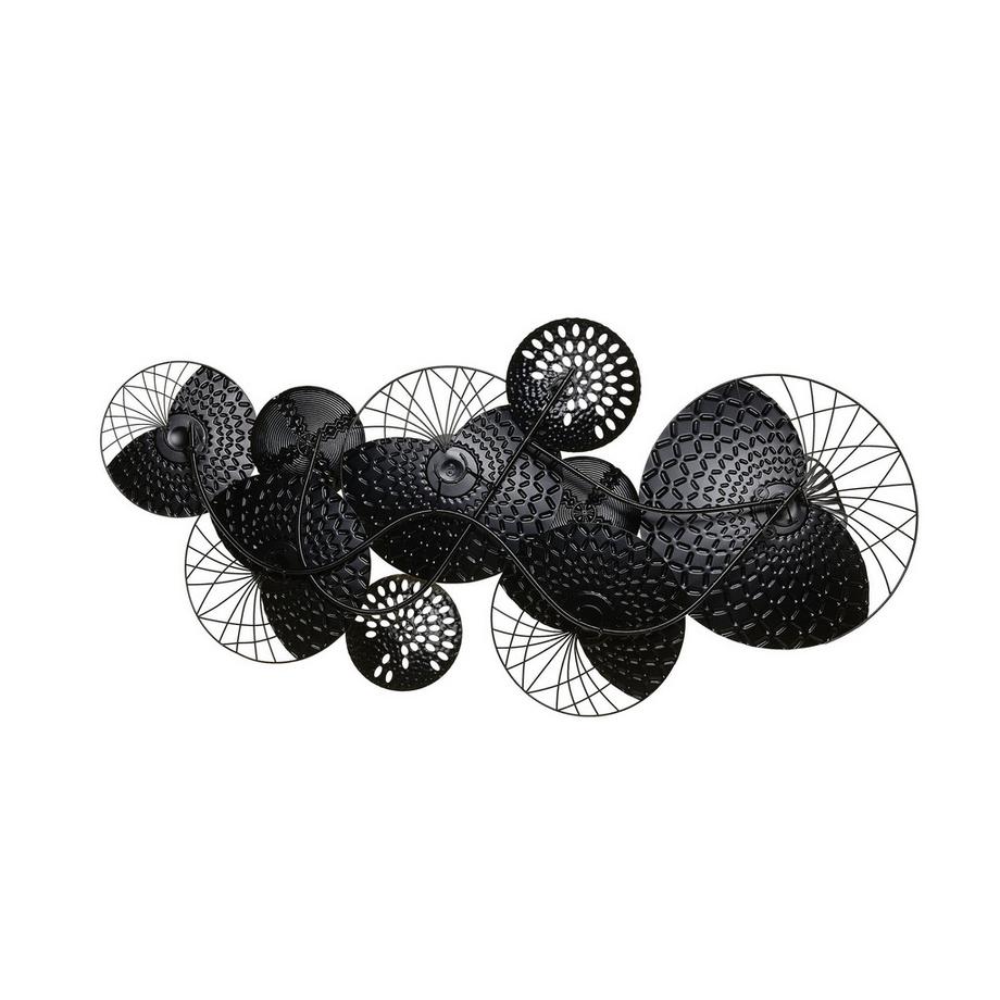 Beliani Wandobjekt aus Eisen Industriell CESIUM  