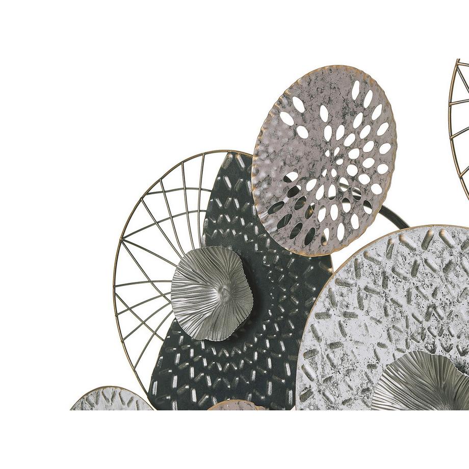 Beliani Wandobjekt aus Eisen Industriell CESIUM  