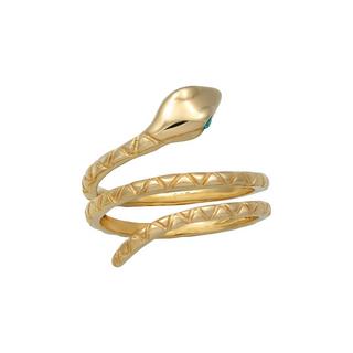 Elli  Bague Serpent Cristal 