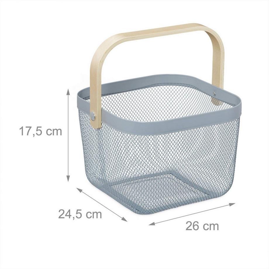 B2X Cestino portaoggetti con maniglia  