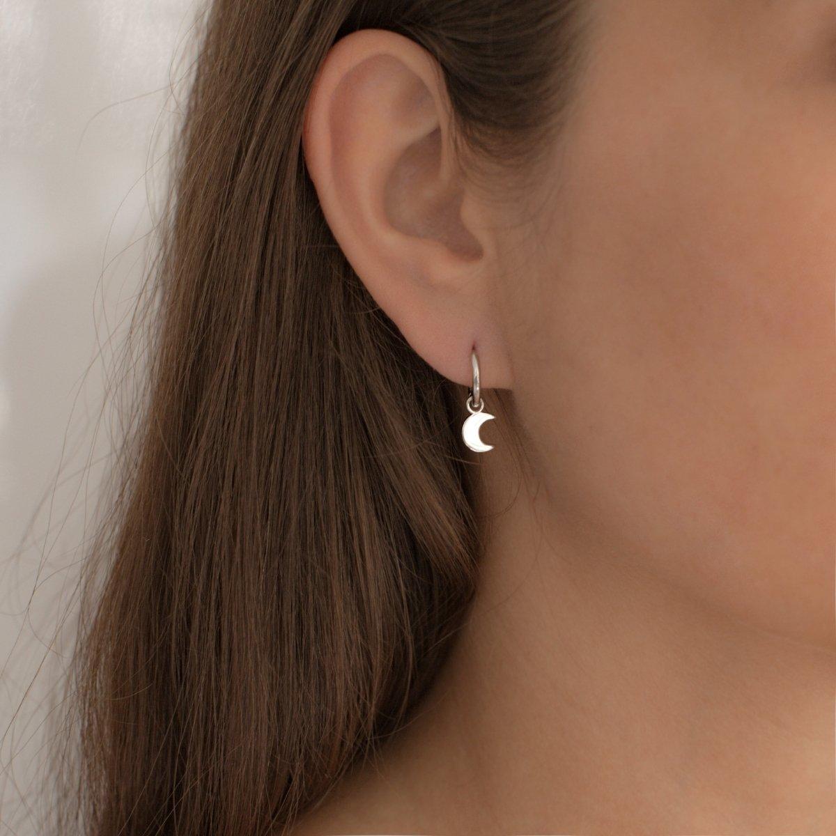 Glanzstücke München  Creolen Mond 