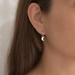 Glanzstücke München  Creolen Mond 