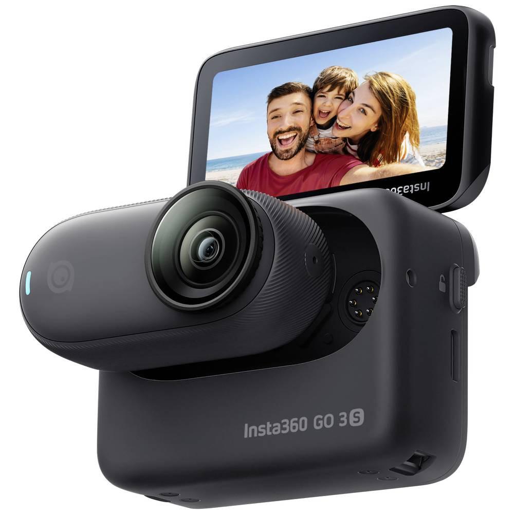 Insta360  GO 3S (64GB) Midnight Black Action Cam 4K, Bluetooth, Bildstabilisierung, Mini-Kamer 