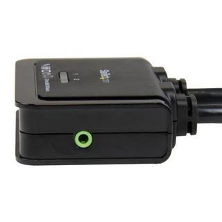 STARTECH.COM  Switch Commutateur KVM 2 Ports USB, HDMI avec Audio et Câbles pour 2 PC sur 1 écran - Auto Alimenté 