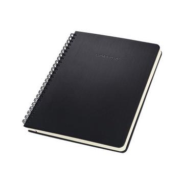 CONCEPTUM Spiralblock A5 CO822 Softwave-Oberfl.black,kar.
