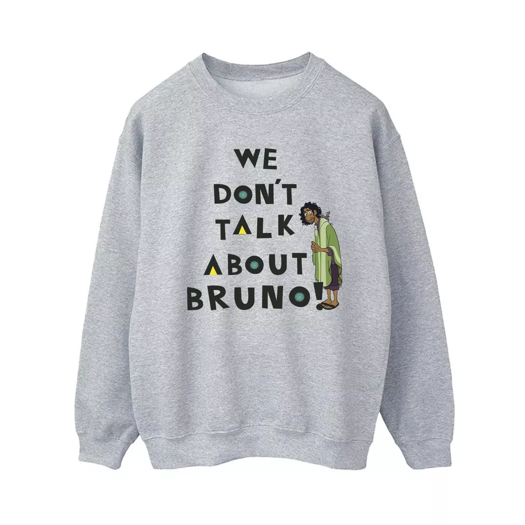 Disney - Encanto We Dont Talk About Bruno Sweatshirt, für Damen, Grau, Größe XL