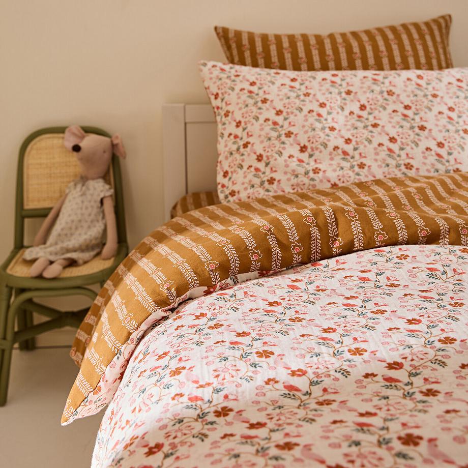 La Redoute Intérieurs Housse de couette enfant gaze/coton lavé  