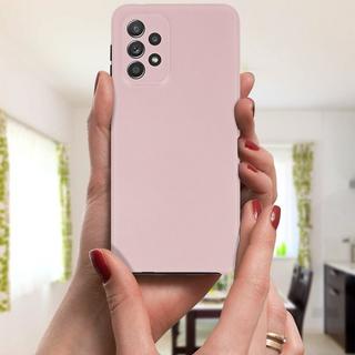 Avizar  Coque Samsung A72 Intégrale Rose Gold 