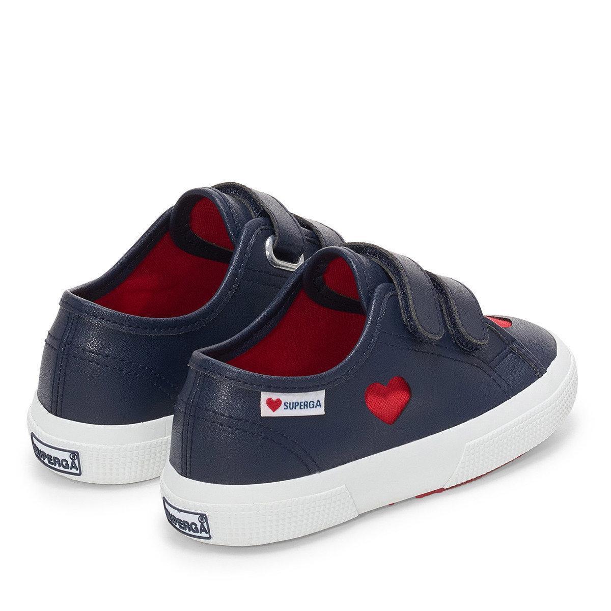 SUPERGA  Sneaker 3750 Leggera, Herzen, Vegan 