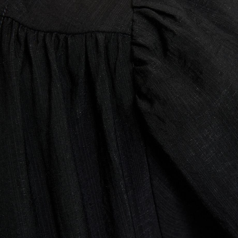 La Redoute Collections Abito lungo a portafoglio maniche corte  