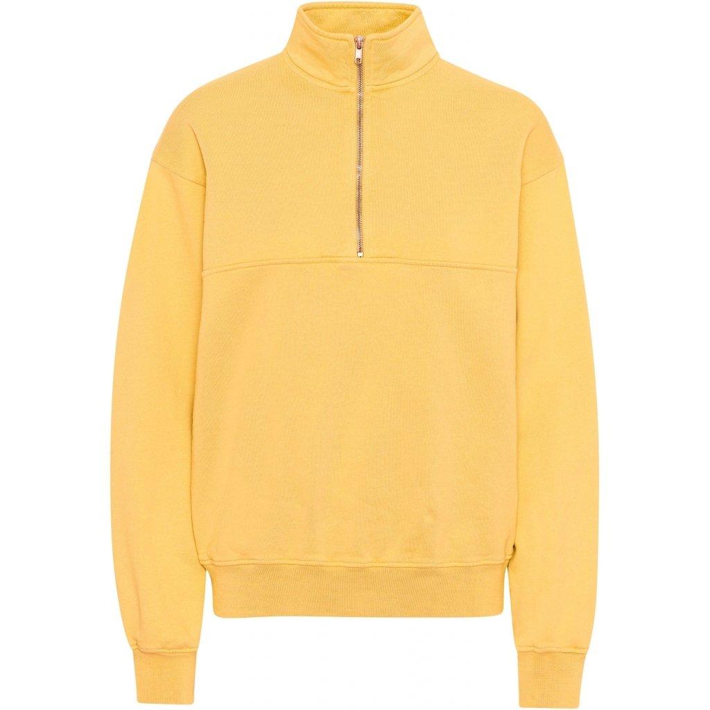 Colorful Standard  Sweatshirt 14 Reißverschluss  Organic lemon yellow 