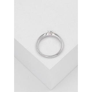 MUAU Schmuck  Solitaire Ring Diamant 0.30ct. Weissgold 750 