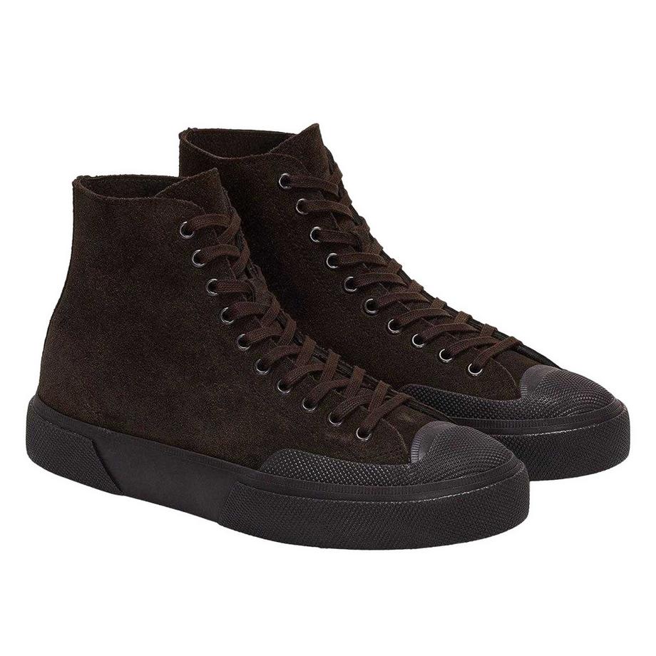 2433 Works Flesh Out High Top Turnschuhe , Wildleder