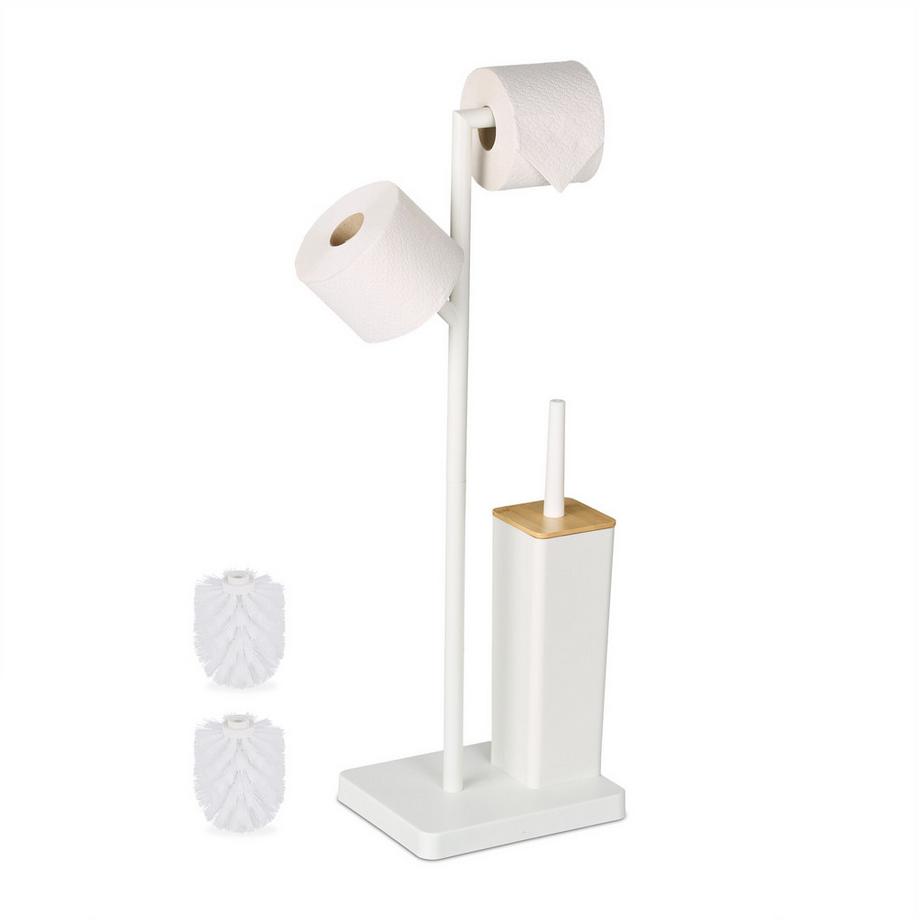 Portarotolo e set scopino