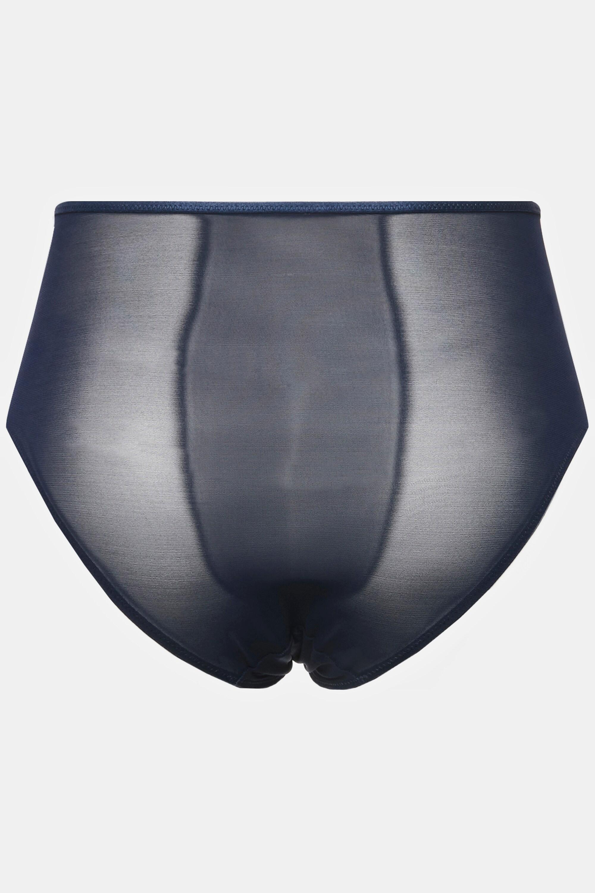 Ulla Popken Maxi Slip Mesh Pizzo Delicato  