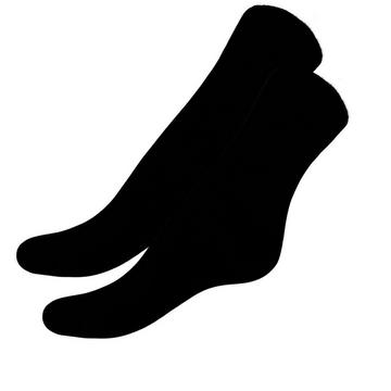 Socken aus Bambus – Schwarz – 2er-Pack – Größe. 41-45