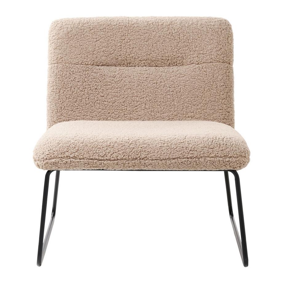 Beliani Sessel aus Bouclé Retro COTULLA  