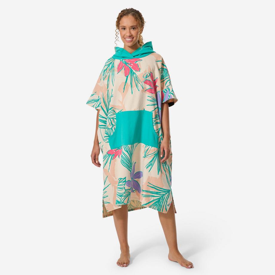 Surf-Poncho Erwachsene 150 cm - 500 Lumi
