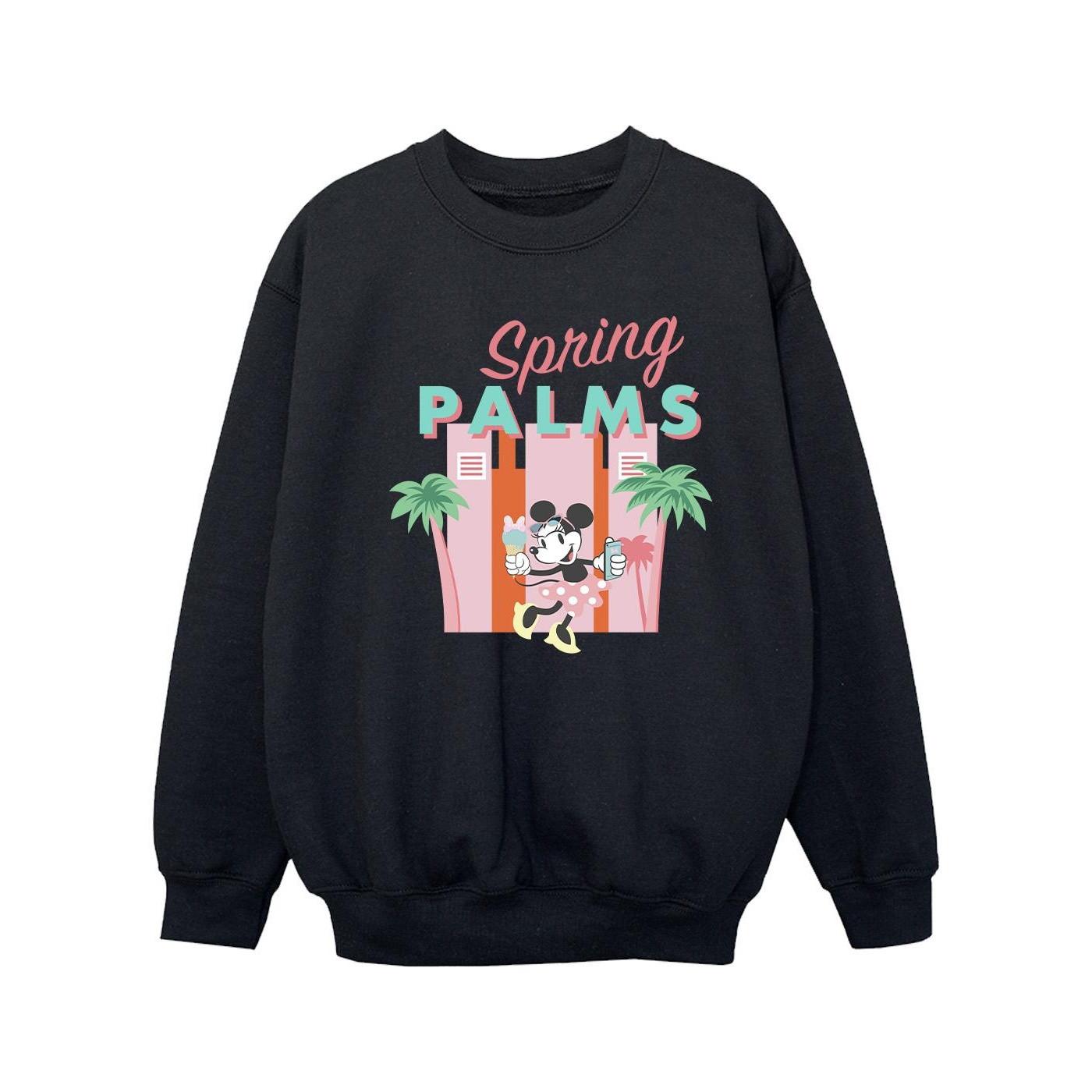 Disney  Minnie Mouse Spring Palms Sweatshirt 