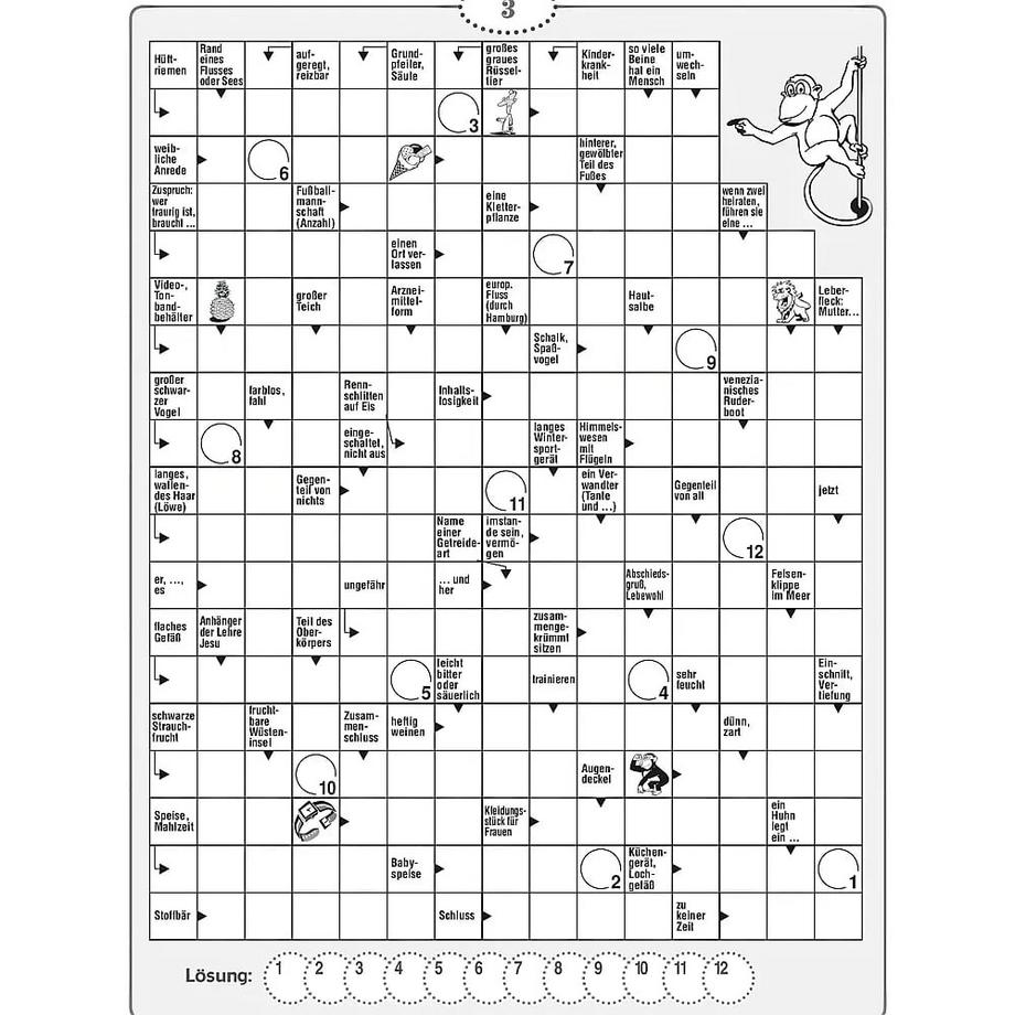 Schwager & Steinlein  Kreuzworträtsel ab 8 Jahren 