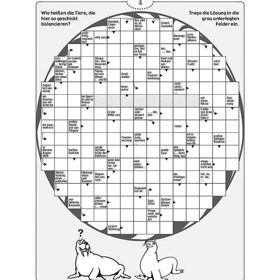 Schwager & Steinlein  Kreuzworträtsel ab 8 Jahren 