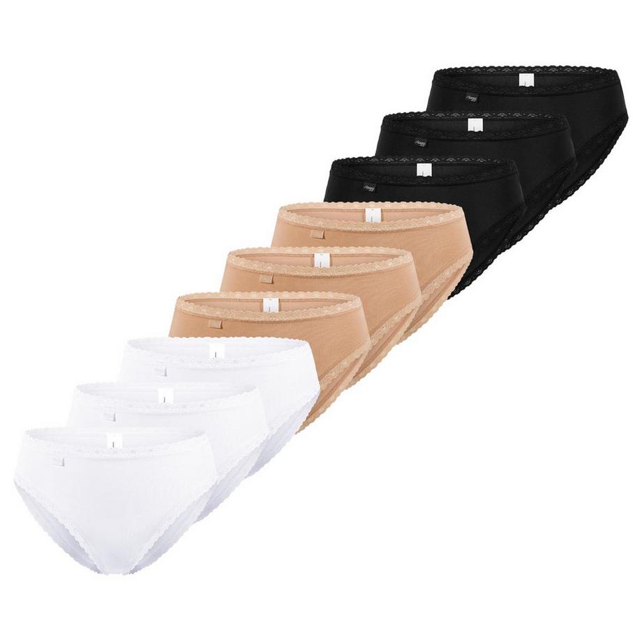 9er Pack 24/7 Cotton Lace - Tai Slip