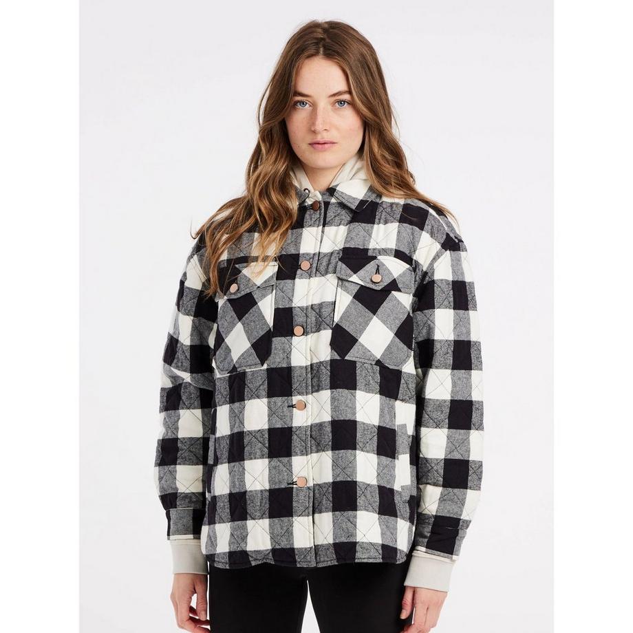 PROTEST PRTOHTA Karierte Fleecejacke  