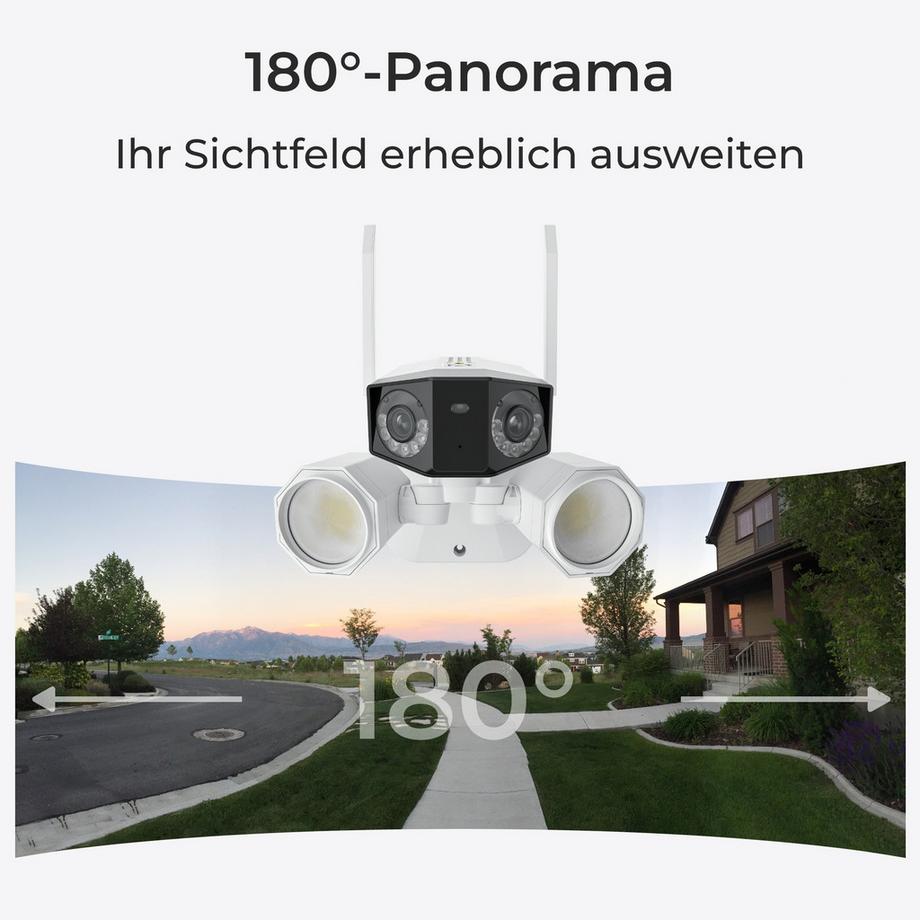 Reolink  Floodlight F750W 180° 4K Wifi Kamera 