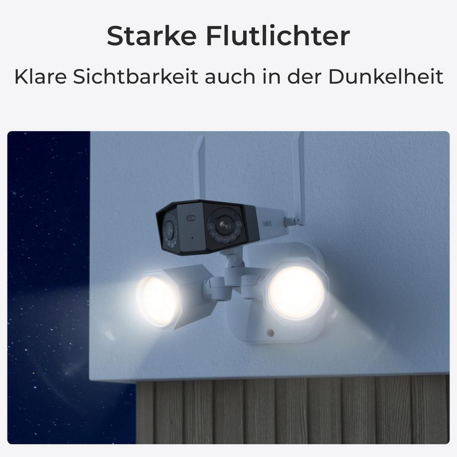 Reolink  Floodlight F750W 180° 4K Wifi Kamera 