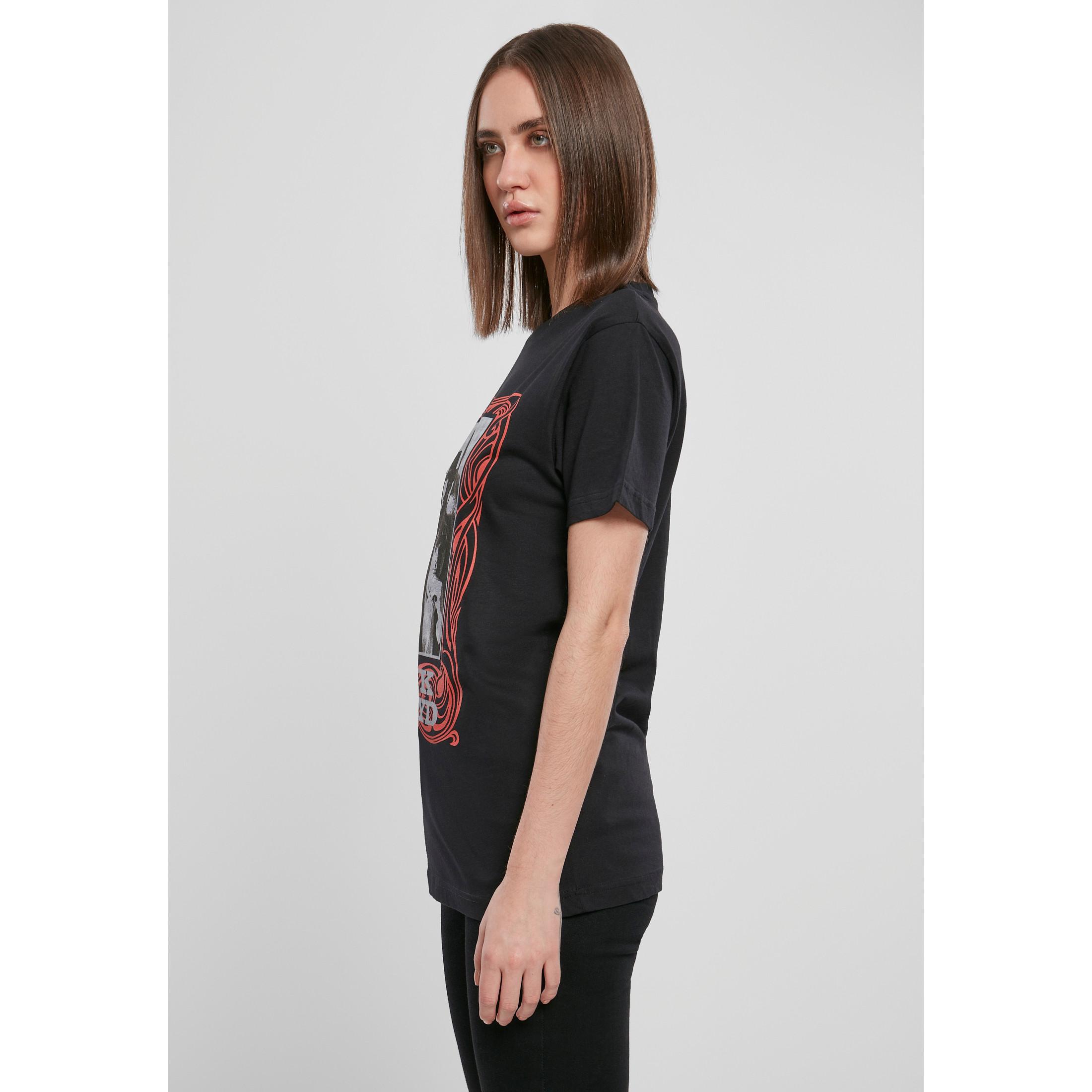 URBAN CLASSICS  t-hirt urban claic pink floyd logo 