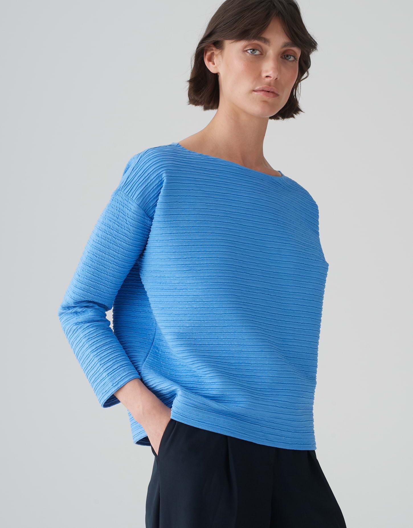 OPUS  Sweater Gottoman Boxy Silhouette 