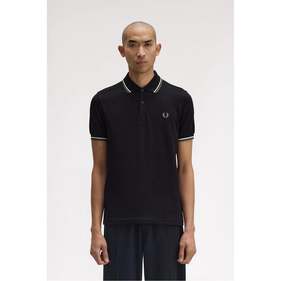FRED PERRY Polo à Col et Manches Contrastés  