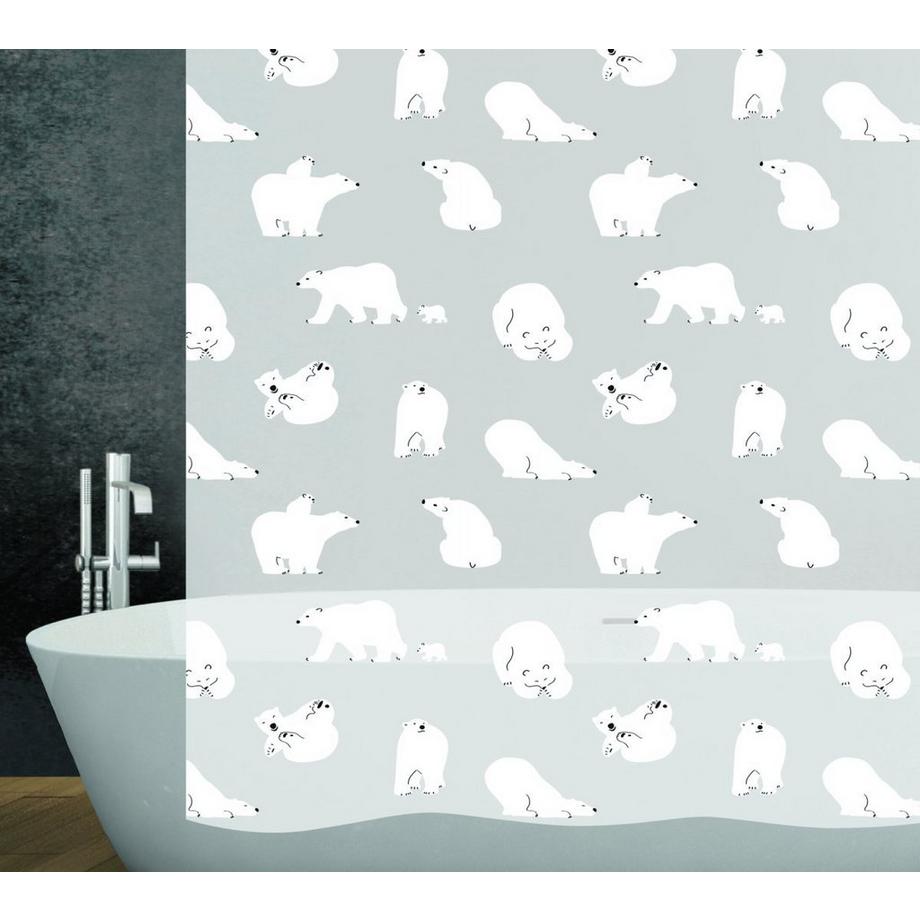 diaqua Duschvorhang PEVA Polar Bear  