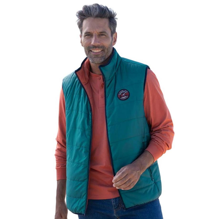 Atlas For Men Gilet Reversibile Imbottita Senza Maniche  