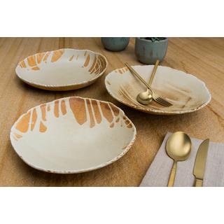 Bonna Assiette creuses - Solis -  Porcelaine - lot de 6  