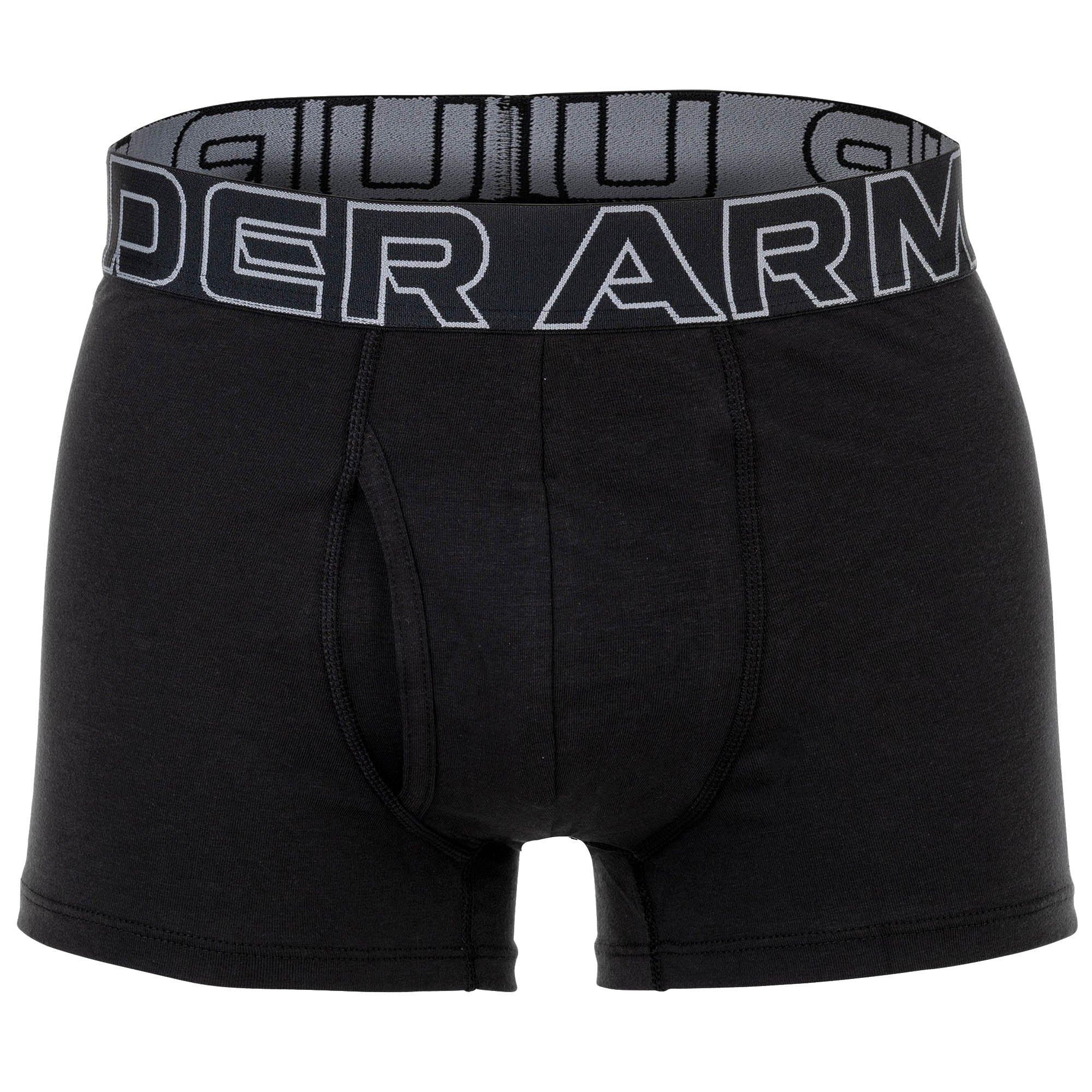 UNDER ARMOUR  Boxershort -UA PERFORMANCE COTTON - SOLID 3 IN 3PK 