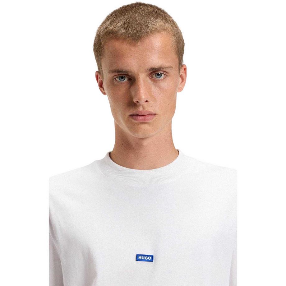 HUGO Maglietta Nieros Regular Fit Maniche Corte  
