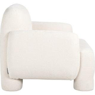 mutoni Fauteuil Boli blanc  